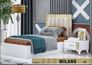 Oğlan və qız üçün, Yeni, Təknəfərlik çarpayı lalafo.az -da Oğlan və qız üçün, Yeni, Təknəfərlik çarpayı