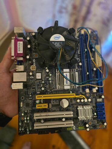 Pentium cpu ilə bir yerdə. Məhsul: Foxconn LGA775 ana plata + lalafo.az -da Pentium cpu ilə bir yerdə. Məhsul: Foxconn LGA775 ana plata +