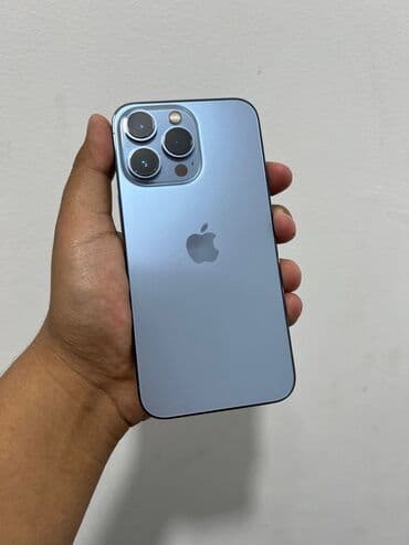 IPhone 13 Pro, 256 GB, Sierra Blue, Face ID lalafo.az -da IPhone 13 Pro, 256 GB, Sierra Blue, Face ID