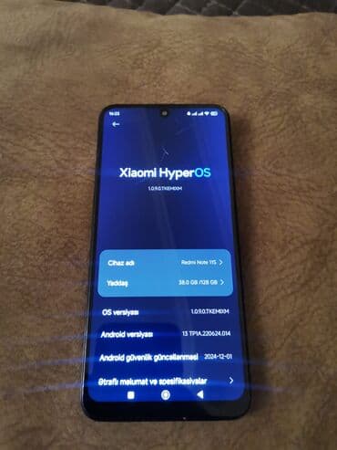 Redmi 11, 128 GB, rəng - Qara, Face ID, Sensor, İki sim kartlı lalafo.az -da Redmi 11, 128 GB, rəng - Qara, Face ID, Sensor, İki sim kartlı