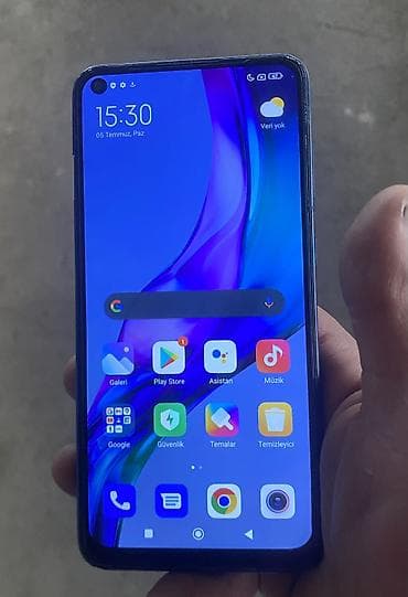 Redmi Note 9, 128 GB, rəng - Göy, Barmaq izi, Face ID lalafo.az -da Redmi Note 9, 128 GB, rəng - Göy, Barmaq izi, Face ID