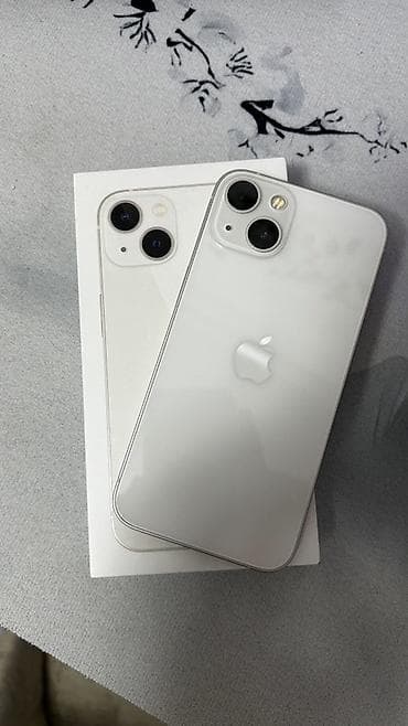 IPhone 13, 128 GB, Ağ, Zəmanət, Simsiz şarj, Face ID lalafo.az -da IPhone 13, 128 GB, Ağ, Zəmanət, Simsiz şarj, Face ID