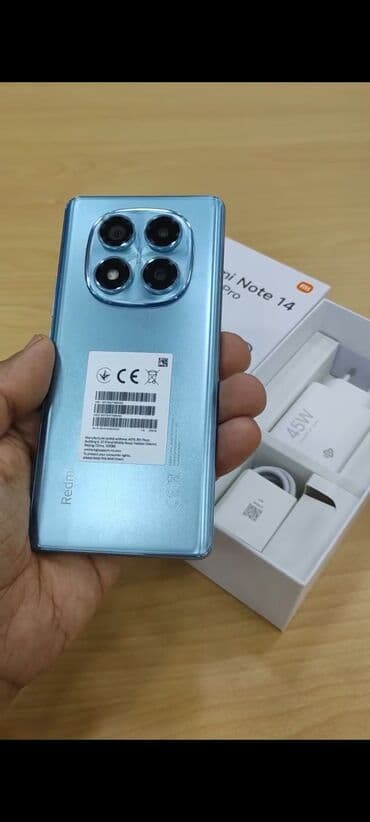 Redmi Note 14 Pro, 256 GB, rəng - Mavi, Face ID lalafo.az -da Redmi Note 14 Pro, 256 GB, rəng - Mavi, Face ID