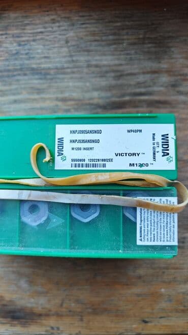 Mismarlar, şuruplar: Torna və frezə üçün kəsici lövhəciklər (karbid insertlər) komplekti - lalafo.az -da — 3 Mismarlar, şuruplar: Torna və frezə üçün kəsici lövhəciklər (karbid insertlər) komplekti - — 3