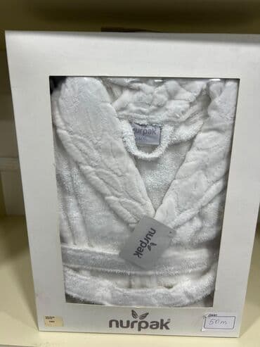 Nurpak xalat dəsti - Brend: Nurpak - Model: kapüşonlu xalat - lalafo.az -da — 2 Nurpak xalat dəsti - Brend: Nurpak - Model: kapüşonlu xalat - — 2