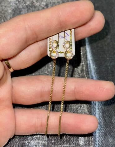 Sırğa, Sarı qızıl lalafo.az -da Sırğa, Sarı qızıl