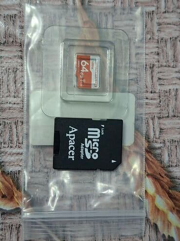 MİCRO SD YADDAŞ KARTI 64 GB ölçüsündə yeni yaddaş kartıdır. Üzərində lalafo.az -da MİCRO SD YADDAŞ KARTI 64 GB ölçüsündə yeni yaddaş kartıdır. Üzərində