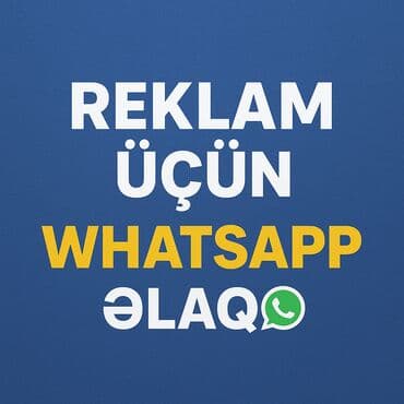 Reklamlar 10.8Klığ tik Tok səhifəsində paylaşılır və vatsap lalafo.az -da Reklamlar 10.8Klığ tik Tok səhifəsində paylaşılır və vatsap