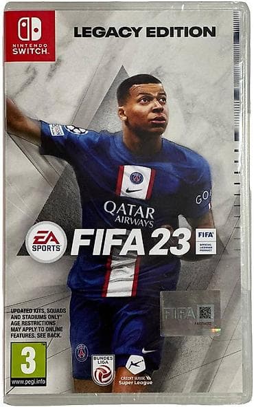 Məhsul: Nintendo Switch üçün FIFA 23 Legacy Edition (fiziki kartuş lalafo.az -da Məhsul: Nintendo Switch üçün FIFA 23 Legacy Edition (fiziki kartuş