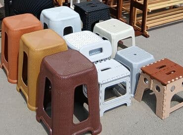 Müxtəlif rənglərdə plastik taburetlər. Bu taburetlər möhkəm lalafo.az -da Müxtəlif rənglərdə plastik taburetlər. Bu taburetlər möhkəm