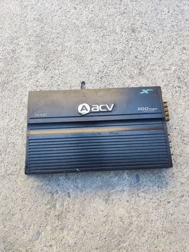 ACV LX-4.60 avtomobil gücləndiricisi - Güc: 1100 Watts (maximum) - lalafo.az -da ACV LX-4.60 avtomobil gücləndiricisi - Güc: 1100 Watts (maximum) -