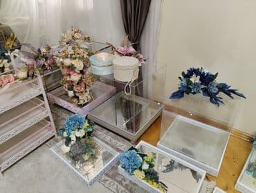 5 eded xonça desti ve 2 eded usaq xonca dest satilir .elave olaraq lalafo.az -da 5 eded xonça desti ve 2 eded usaq xonca dest satilir .elave olaraq