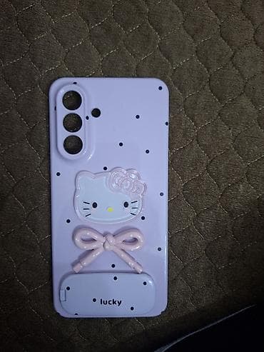 Məhsul: Samsung A56 qoruyucu qab Cehrayı, xırda qara nöqtəli, “Hello lalafo.az -da Məhsul: Samsung A56 qoruyucu qab Cehrayı, xırda qara nöqtəli, “Hello