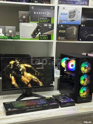 RTX 5060 Ti 16GB + i5 14400F prosessor ile butun yeni nesil oyunlari lalafo.az -da RTX 5060 Ti 16GB + i5 14400F prosessor ile butun yeni nesil oyunlari