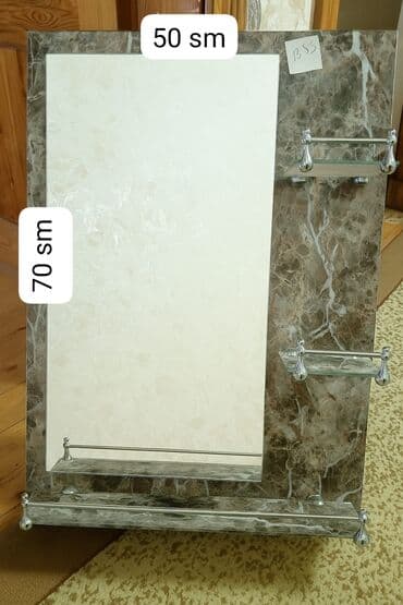 Güzgü Divar üçün, Düzbucaqlı, Hamam üçün, Çərçivə ilə lalafo.az -da Güzgü Divar üçün, Düzbucaqlı, Hamam üçün, Çərçivə ilə