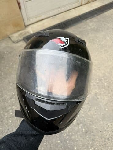 Moto botlar: Qara rəngli tam üzlü motosiklet dəbilqəsi - Korpus: parlaq qara lalafo.az -da — 1 Moto botlar: Qara rəngli tam üzlü motosiklet dəbilqəsi - Korpus: parlaq qara — 1