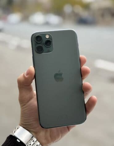IPhone 11 Pro, Matte Midnight Green, Face ID lalafo.az -da IPhone 11 Pro, Matte Midnight Green, Face ID