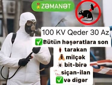 sumqayit quru temizleme: Dezinfeksiya, dezinseksiya | Ağacları çiləmə, Birələr, Tarakanlar | Evlər, Girişlər, Həyətlər lalafo.az -da — 3 sumqayit quru temizleme: Dezinfeksiya, dezinseksiya | Ağacları çiləmə, Birələr, Tarakanlar | Evlər, Girişlər, Həyətlər — 3