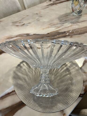 Şüşə ayaqlı meyvə/şirniyyat qabı – SOGA - Material: keyfiyyətli lalafo.az -da Şüşə ayaqlı meyvə/şirniyyat qabı – SOGA - Material: keyfiyyətli