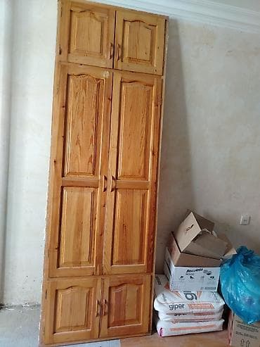 Taxta divar şkafı – təbii ağac materialından - Material: masif ağac lalafo.az -da Taxta divar şkafı – təbii ağac materialından - Material: masif ağac