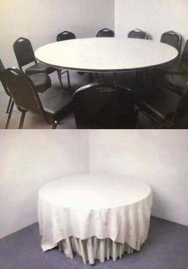 Tədbirlər üçün dairəvi masa, 180 sm diametrində, qalın, 12 nəfərlik lalafo.az -da Tədbirlər üçün dairəvi masa, 180 sm diametrində, qalın, 12 nəfərlik