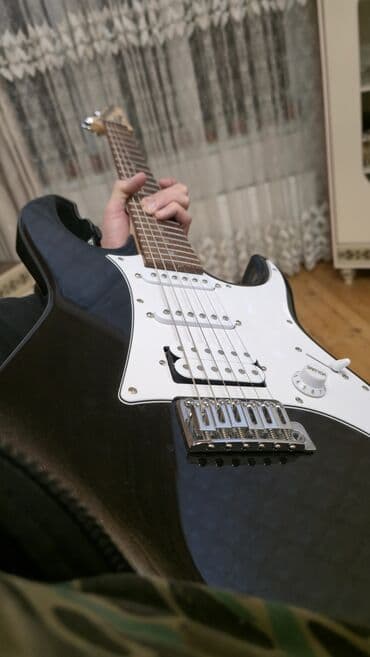Elektro gitaralar: Elektron gitara, Ibanez, 6 sim, İşlənmiş, Ödənişli çatdırılma lalafo.az -da — 2 Elektro gitaralar: Elektron gitara, Ibanez, 6 sim, İşlənmiş, Ödənişli çatdırılma — 2