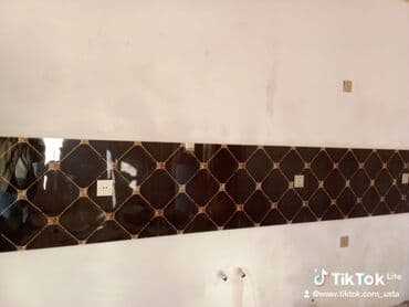 Kafel metlax işləri - Ölçü: iri formatlı düzbucaqlı plitələr (divarda lalafo.az -da — 6 Kafel metlax işləri - Ölçü: iri formatlı düzbucaqlı plitələr (divarda — 6