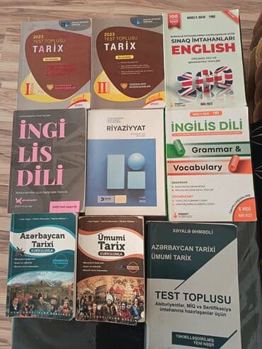 Mövzu hazırlıq kitabları paketi Tərkib: - 2023 Test Toplusu Tarix – lalafo.az -da Mövzu hazırlıq kitabları paketi Tərkib: - 2023 Test Toplusu Tarix –