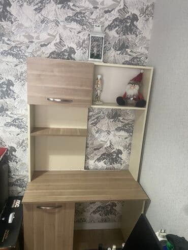 Düz masa, Stulsuz, Polkalı, Siyirməsiz, Sadə laminat lalafo.az -da Düz masa, Stulsuz, Polkalı, Siyirməsiz, Sadə laminat