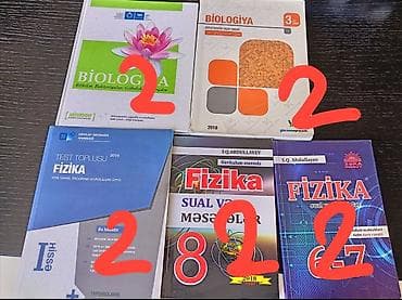 Məhsul: Biologiya və Fizika üzrə hazırlıq və test kitabları dəsti lalafo.az -da Məhsul: Biologiya və Fizika üzrə hazırlıq və test kitabları dəsti