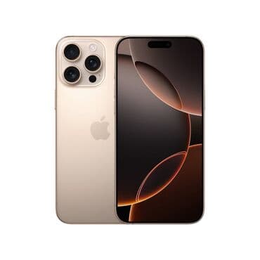 IPhone 16 Pro Max, 256 GB, Desert Titanium, Face ID, Zəmanət lalafo.az -da IPhone 16 Pro Max, 256 GB, Desert Titanium, Face ID, Zəmanət