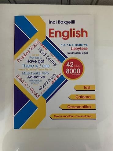 Məhsul: “English” dərs vəsaiti – İnci Baxşəlili Təyinat: - 5–6–7–8-ci at lalafo.az Məhsul: “English” dərs vəsaiti – İnci Baxşəlili Təyinat: - 5–6–7–8-ci