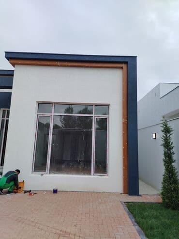 Fasad işləri: Fasad üçün WPC (kompozit ağac) dekorativ lamel və pervaz işləri - lalafo.az -da — 5 Fasad işləri: Fasad üçün WPC (kompozit ağac) dekorativ lamel və pervaz işləri - — 5