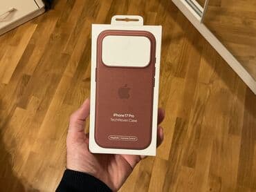 IPhone 17 Pro TechWoven case Sienna Yenidir sadəcə qutusunu açmışam lalafo.az -da IPhone 17 Pro TechWoven case Sienna Yenidir sadəcə qutusunu açmışam
