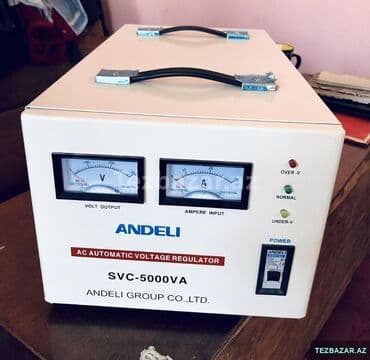 Elektrik şitləri: Məhsul: ANDELI SVC-5000VA avtomatik gərginlik stabilizatoru lalafo.az -da — 3 Elektrik şitləri: Məhsul: ANDELI SVC-5000VA avtomatik gərginlik stabilizatoru — 3