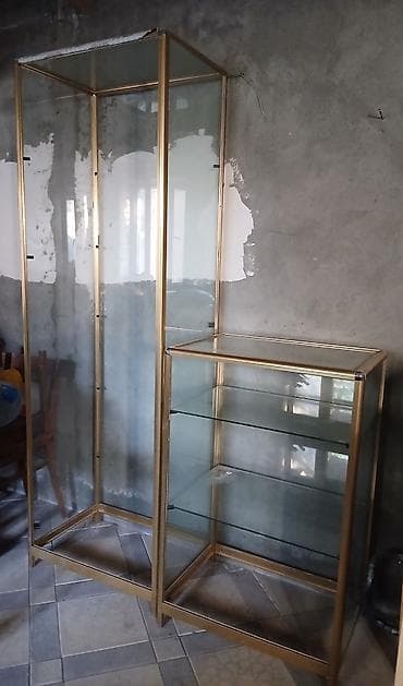 Şüşə vitrin dəsti Vitrinlər hazırlanıb, Uzun vitrinin polkaları lalafo.az -da Şüşə vitrin dəsti Vitrinlər hazırlanıb, Uzun vitrinin polkaları