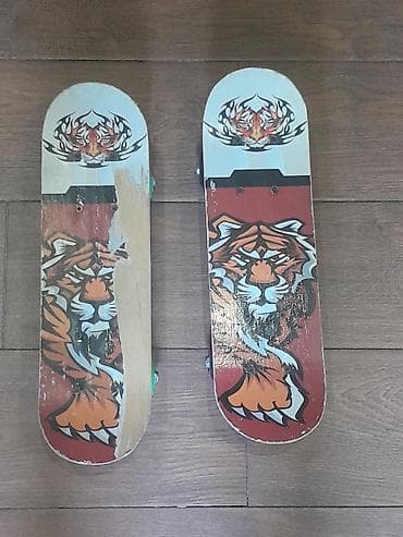 Skateboard lövhələri – 2 ədəd - Dizayn: Pələng qrafikası olan lövhə lalafo.az -da Skateboard lövhələri – 2 ədəd - Dizayn: Pələng qrafikası olan lövhə