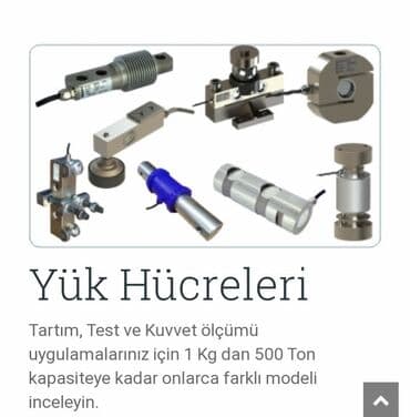 Məhsul: Yük Hüceyrələri (Load Cell-lər) Təsvir: - Tartım, test və lalafo.az -da Məhsul: Yük Hüceyrələri (Load Cell-lər) Təsvir: - Tartım, test və