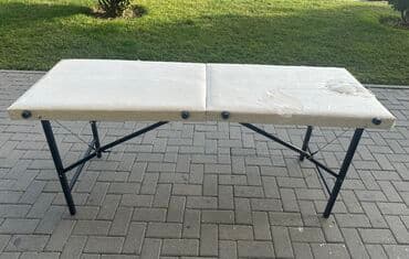Portativ masaj/kozmetik masa - İkiqat qatlanan konstruksiya lalafo.az -da Portativ masaj/kozmetik masa - İkiqat qatlanan konstruksiya