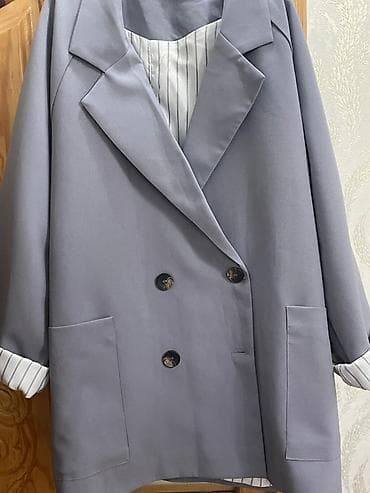 Yep yenidir Qadın üçün oversize stilində ikiqat düyməli blezer - Rəng lalafo.az -da Yep yenidir Qadın üçün oversize stilində ikiqat düyməli blezer - Rəng