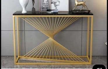 Müasir dizaynlı konsol və servis rəfləri - Konsol masa: Metaldan lalafo.az -da Müasir dizaynlı konsol və servis rəfləri - Konsol masa: Metaldan