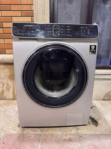 Samsung paltaryuyan maşın – ön yükləməli, gümüşü korpus lalafo.az -da Samsung paltaryuyan maşın – ön yükləməli, gümüşü korpus