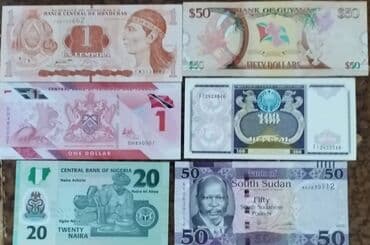 Toplu dünya pulları – 6 ədəd kağız əskinas Tərkibi: - Honduras – 1 lalafo.az -da Toplu dünya pulları – 6 ədəd kağız əskinas Tərkibi: - Honduras – 1