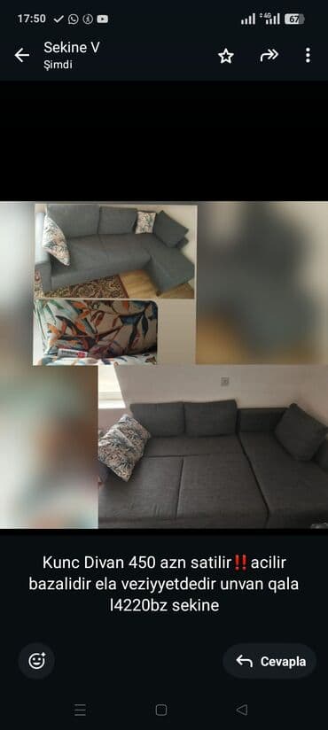 Künc divan lalafo.az -da Künc divan