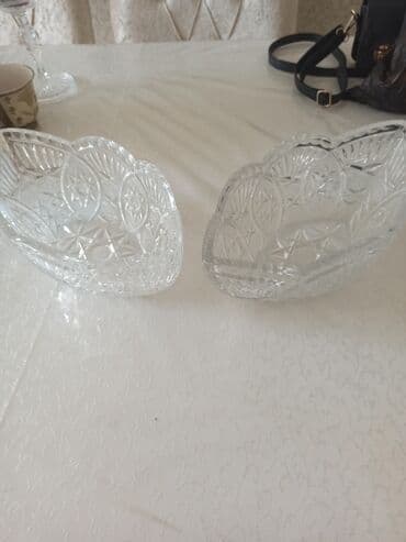 Temiz xurustal konfet qabı yenidi lalafo.az -da Temiz xurustal konfet qabı yenidi