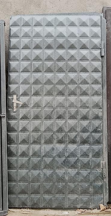 Дворовые ворота: Metall darvaza və qapı dəsti - Material: tam metal konstruksiya at lalafo.az — 1 Дворовые ворота: Metall darvaza və qapı dəsti - Material: tam metal konstruksiya — 1