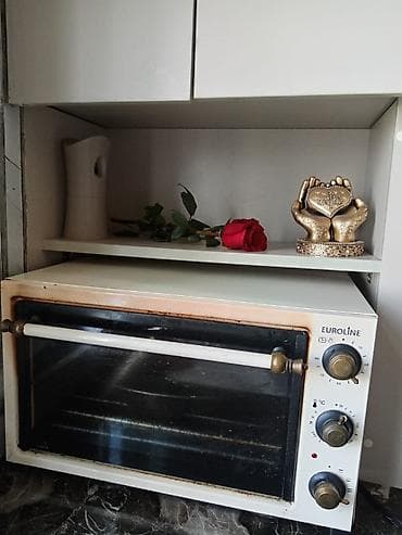 Duxovka Euroline, Elektrik, rəng - Ağ, Ayrıca dayanan, İşlənmiş lalafo.az -da — 1 Duxovka Euroline, Elektrik, rəng - Ağ, Ayrıca dayanan, İşlənmiş — 1