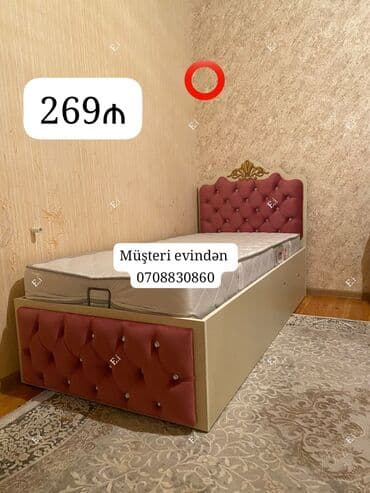 Yeni, Təknəfərlik çarpayı, Bazalı, Matras ilə lalafo.az -da Yeni, Təknəfərlik çarpayı, Bazalı, Matras ilə