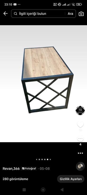 Açılmayan, Taxta, Dördbucaq masa lalafo.az -da Açılmayan, Taxta, Dördbucaq masa