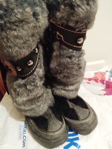 Çəkmə, Ölçü: 35, rəng - Boz, İşlənmiş lalafo.az -da Çəkmə, Ölçü: 35, rəng - Boz, İşlənmiş